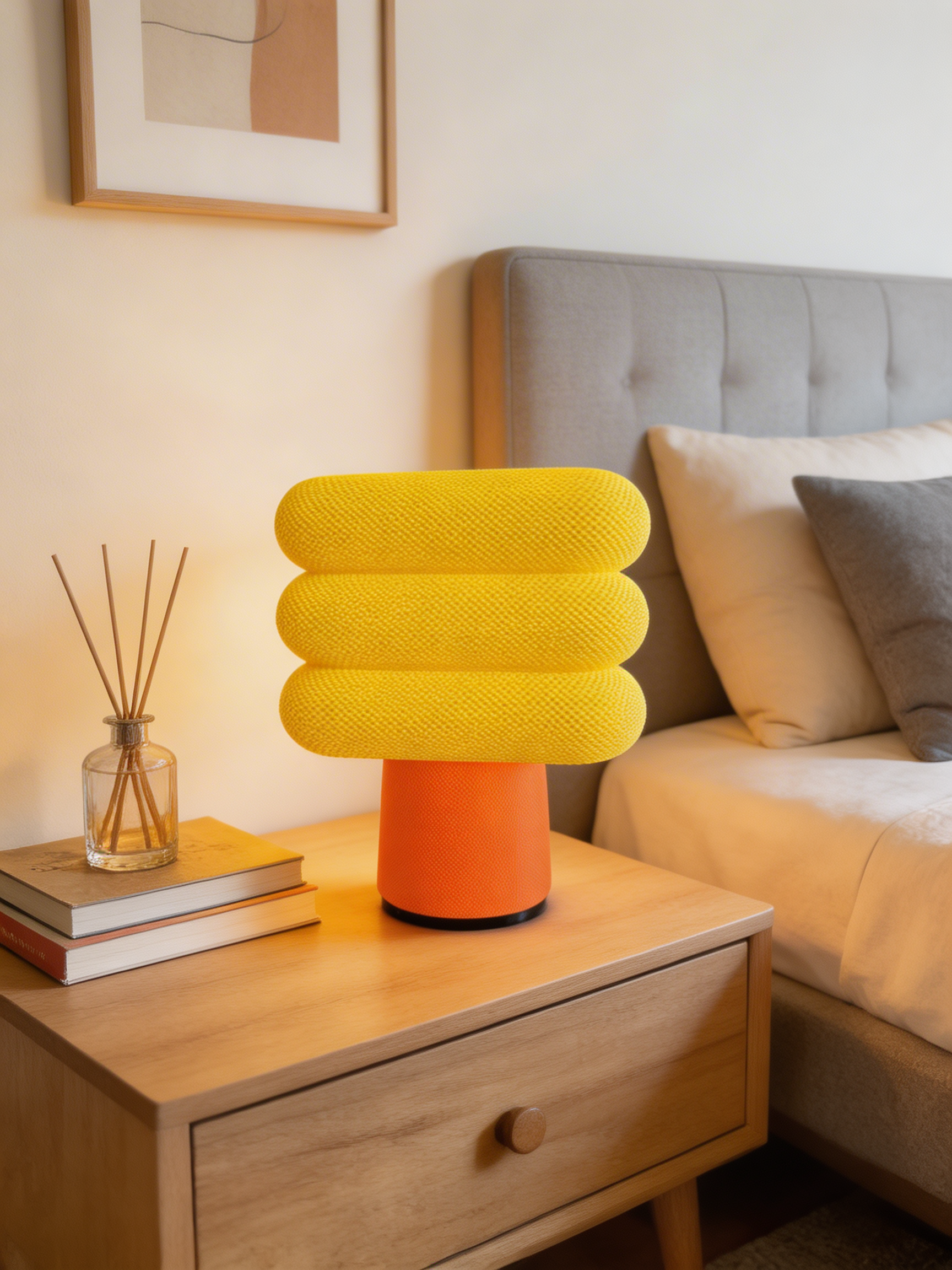 Đèn ngủ màu vàng